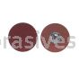 4" 50 Grit Merit Zirc Plus QC-T1 R801 PowerLock Quick Change Discs
