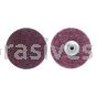 Merit Abrasives 08834162910 3" Merit A/O Medium Type 2 Merit Rapid Prep Quick Change Discs with Locking Attachment
