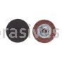 3" 50 Grit Merit Flexedge Alo QC-T2 PowerLock Quick Change Discs