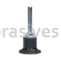 Norton 08834164037 1" Medium TR Quick-change Back-up Pads