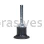 Norton 08834164643 2" Hard TR Quick-change Back-up Pads