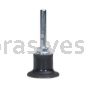 Norton 08834164644 3" Soft TR Quick-change Back-up Pads
