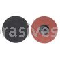 2" 80 Grit Merit Silicon Carbide Type 3 Quick Change Discs