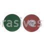 3" 80 Grit Merit Zenith Ceramic Fiber F986 Type 3 Quick Change Discs