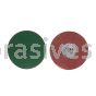 2" 80 Grit Merit Zenith F986 Ceramic Fiber T2 Quick Change Discs