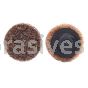 Merit Abrasives 08834166242 3/4" Merit Rapid Prep A/O Coarse Type 3 Quick Change Discs with Locking Attachment