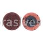 3" Merit A/O Fine Type 1 PLD Buffing Discs with Locking Attachment