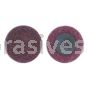 Merit Abrasives 08834166291 3" Merit A/O Medium Type 3 Merit Rapid Prep Quick Change Discs with Locking Attachment