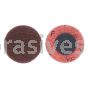 2" Merit A/O Very Fine Type 3 Buffing Discs with Quick Change Locking Attachment