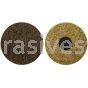 Merit Abrasives 08834166327 4" Merit A/O Coarse Type 3 Merit Rapid Prep Quick Change Discs with Locking Attachment
