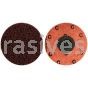 3" Merit A/O Coarse Type 2 Quick Change Buffing Discs