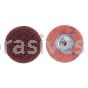 Merit Abrasives 08834166398 3" Merit A/O Medium Type 2 Buffing Discs with Quick Change Locking Attachment