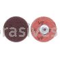 Merit Abrasives 08834166403 3" Merit A/O Very Fine Type 2 Buffing Discs with Quick Change Locking Attachment