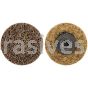 Merit Abrasives 08834166407 1-1/2" Merit A/O Coarse Type 2 Merit Rapid Prep Quick Change Discs with Locking Attachment