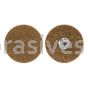 7 x 5/8-11 A/O Coarse 80 Brown Merit Rapid Prep Quick Change Disc