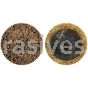 Merit Abrasives 08834166474 1" Merit A/O Coarse Type 2 Merit Rapid Prep Quick Change Discs with Locking Attachment
