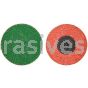 Norton 08834167023 2" 36 Grit TP Bluefire R887D Quick-change Discs