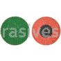 Norton 08834167027 2" 80 Grit TP Bluefire R887D Quick-change Discs