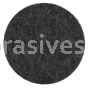 Merit Abrasives 08834167644 7" Blank A/O Extra Coarse Black Surface Prep Discs with Hook & Loop Fastening System