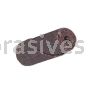5/8 x 2 x 3/16 50 M-10 Merit Aluminum Oxide Cartridge Rolls Straight Half-Glued Pencils