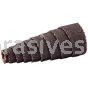 1 x 2 x 3/16 80 Grit Merit A/O Full-Tapered Spiral Rolls