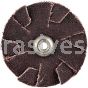 1-3/4 /80 / 8-32 /Merit Aluminum Oxide /Overlap Slotted Discs (2/Set)