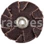 1-1/4 /80 / 8-32 /Merit Aluminum Oxide /Overlap Slotted Discs (2/Set)