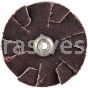 1-1/2 /60 / 8-32 /Merit Aluminum Oxide /Overlap Slotted Discs (2/Set)