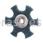 Merit Abrasives 08834185931 3 x 1/4-20 A/O Very Fine Merit Type GD Stars Surface Preparation Stars 1/4-20 Eyelet