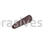 3/16 x 1 x 2-1/2 60 Grit K-110 Merit Aluminum Oxide Taper Cone Points