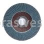 5 x 5/8-11 24 Grit Merit Type 29 Zirc Powerflex Flap Discs