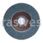 4-1/2 x 7/8 24 Grit Merit Alo Type 27 Powerflex Flap Disc