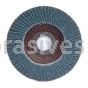4-1/2 x 7/8 40 Grit Merit Type 27 Alo Powerflex Flap Discs