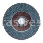 7 x 7/8 24 Merit Type 27 Fiberglass Plate Alo Powerflex Flap Discs