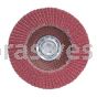 5 x 5/8-11 60 Merit Ultra Ceramic Plus Type 29 R981 Powerflex Flap Discs