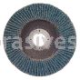 5 x 7/8 80 Grit Merit Type 27 Zirc Powerflex Flap Discs