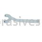 Norton Spanner Wrench - fits 5/8 and 3/8
