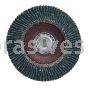 7 x 5/8-11 80 Grit Merit Type 29 High Density Zirc Powerflex Flap Discs