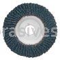 4 x 5/8 80 Grit Merit Type 29 Zirc Powerflex Flap Discs