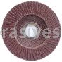 4 x 5/8 36 Merit Type 29 Fiberglass Plate Alo Powerflex Flap Discs