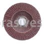 5 x 7/8 40 Merit Type 29 Fiberglass Plate Alo Powerflex Flap Discs