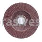 5 x 7/8 60 Merit Type 29 Fiberglass Plate Alo Powerflex Flap Discs