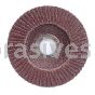 7 x 7/8 80 Merit Type 29 Fiberglass Plate Alo Powerflex Flap Discs