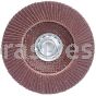 4-1/2 x 5/8-11 60 Grit Merit Type 29 Alo Powerflex Flap Discs
