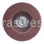 5 x 5/8-11 36 Grit Merit Type 29 Alo Powerflex Flap Discs