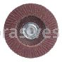 5 x 5/8-11 60 Merit Type 29 Fiberglass Plate Alo Powerflex Flap Discs