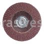 7 x 5/8-11 36 Grit Merit Type 29 Alo Powerflex Flap Discs