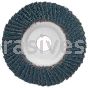 4-1/2 x 7/8 40 Grit Merit Type 29 Zirc Merit Powerflex Flap Discs