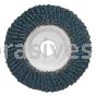 4-1/2 x 7/8 120 Grit Merit Type 29 Zirc Powerflex Flap Discs
