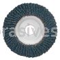 5 x 7/8 80 Merit Type 29 Aluminum Plate Zirc Powerflex Flap Discs